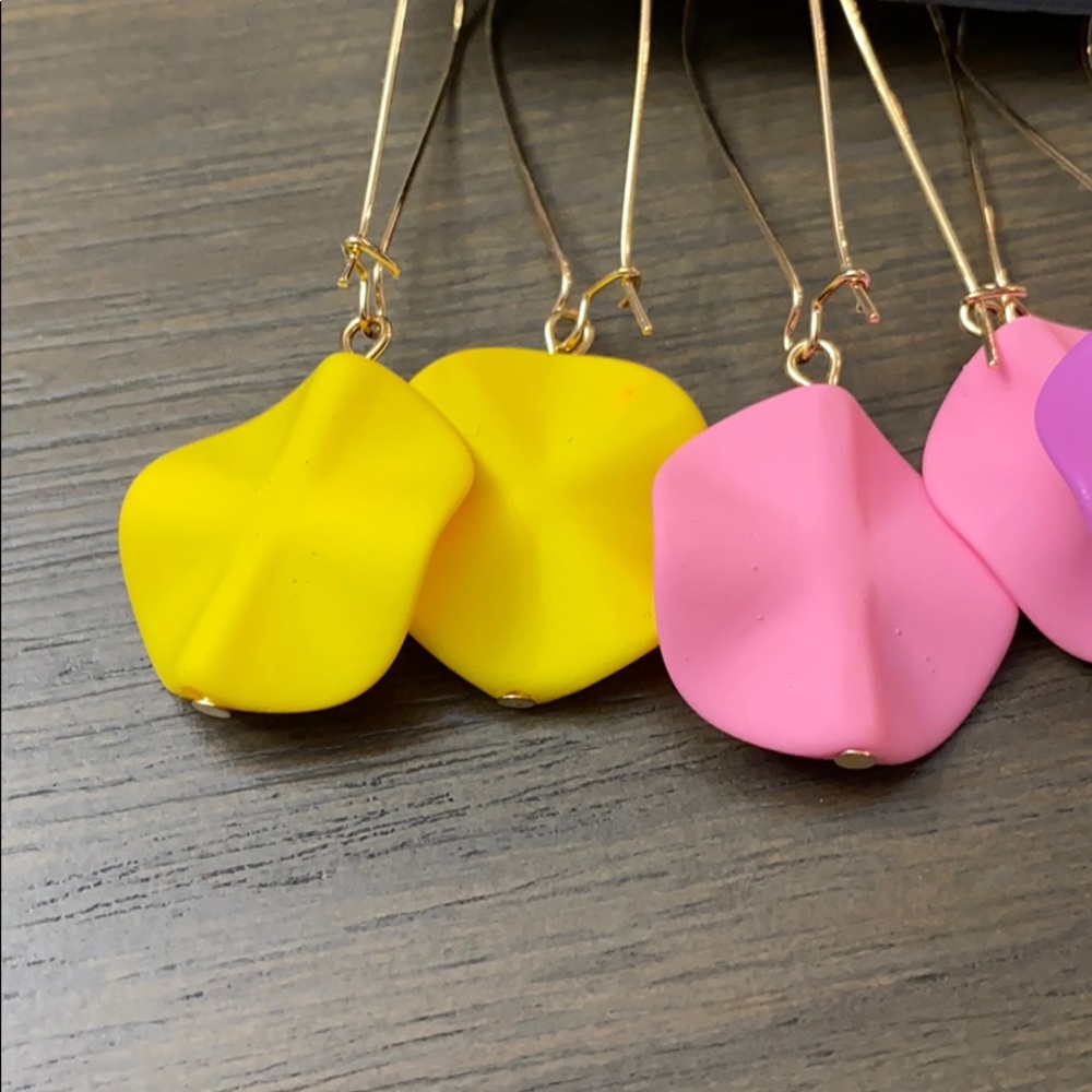 🎈New! Nicole Miller three pack of earrings. - Picture 2 of 7